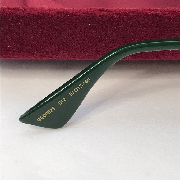 New - 💯 Original GUCCIAcetate Aviator Sunglasses GG0062S Tortoise - Picture 10 of 11